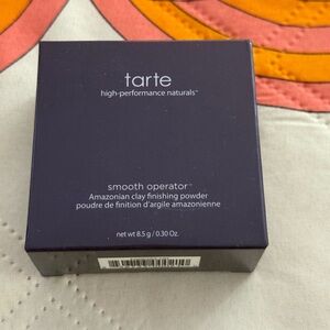 NIB- Tarte- Smooth Operator- Amazonian Clay Finishing Powder- 0.30 oz- Full Size